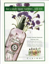 1998 Clairol Herbal Essences Magazine Print Ad Have a Totally Organic Experience - £10.03 GBP