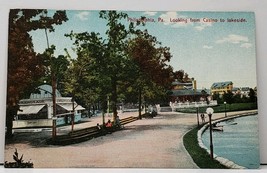 Philadelphia  Pa Looking From Casino to Lakeside Orangeade Stand Postcard H6 - £7.43 GBP