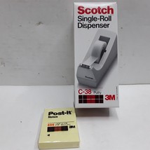 Scotch single roll tape dispenser C-38 putty - £19.56 GBP