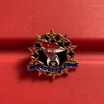 Shriners Aladdin Lapel Pin Terry DeVassie Potentate Pre Owned Vintage 1995 - £10.21 GBP