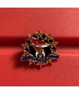 Shriners Aladdin Lapel Pin Terry DeVassie Potentate Pre Owned Vintage 1995 - $18.42 CAD