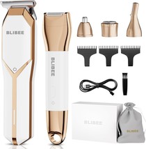 Bikini Trimmer &amp; Hair Clippers For Women - Waterproof Electric Razor And, White - £33.93 GBP