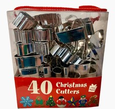 Christmas Cookie Cutters 40 Cutters Nice Variety &amp; Sizes See Listing NEW - £23.32 GBP