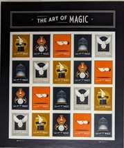 The Art of Magic - 20 (USPS) MINT SHEET FOREVER STAMPS - £19.62 GBP