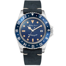 Mathey Tissot Men&#39;s Vintage Blue Dial Watch - H900ALBU - £106.58 GBP