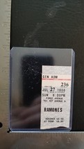 THE RAMONES - VINTAGE JULY 27, 1986 MINNEAPOLIS, MN. CONCERT TICKET STUB - £31.32 GBP