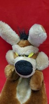 Hand Puppet Wile E. Coyote 10" Vintage Warner Bros Looney Tunes 1987 - $14.87