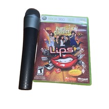 Lips: Party Classics Bundle w Microsoft Wireless Microphone Xbox 360 EUC - £31.64 GBP