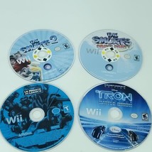 Nintendo Wii Games Lot of 4 Bundle Ultimate Alliance Tron Smurfs 2 Dance Party - £18.19 GBP