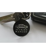 CAR KEY TAG WITH LOGO, OUTLINE OF CAR WITH TEL NO, NAMES, OR MESSAGE   8... - £15.86 GBP