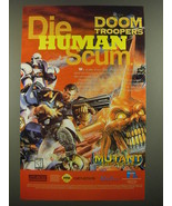 1996 Adrenalin  Mutant Chronicles Doom Troopers Video Game Advertisement - £14.55 GBP