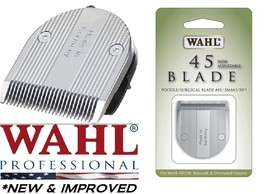 NEW &amp; IMPROVED Wahl 45 Poodle .5mm Blade for FIGURA,Bravura Arco Trimmer Clipper - £31.45 GBP