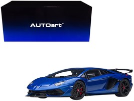 Lamborghini Aventador SVJ Blue Nethuns Metallic 1/18 Model Car by Autoart - €321,98 EUR