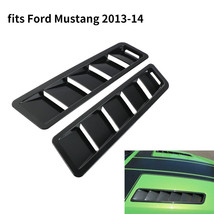 For 2013-2014 Ford Mustang Engine Hood Cover Outlet Vent Glossy Black  - £19.65 GBP