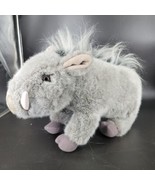 1987 Fundamental Too Plush Squeezems Walter Warthog  15&quot; Long No Sound, ... - £16.47 GBP