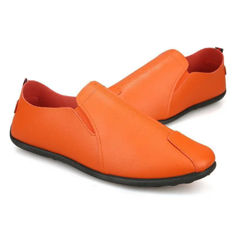 High quality men&#39;s casual loafers soft bottom dad shoes one stirrup men&#39;s single - $74.69