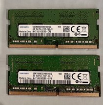 Lot Of 2 SAMSUNG M471A5143EB0-CPB LAPTOP MEMORY 4GB DDR4 PC4-2133P - $13.49