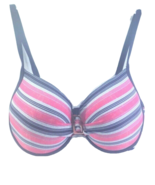 Cayo De Agua Womens Bikini Multicolour Stripe Size 12 D Cup Swim Bathing... - £15.46 GBP
