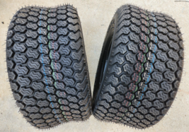 2 - 20x10.50-8 4 Ply Kenda Super Turf K500 Mower Tires 20/10.5-8 20 10.50 8 - $1,941.24 MXN