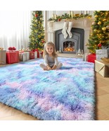 Amdrebio Purple Rainbow Rugs For Bedroom Girls Room Decor, Soft Fluffy C... - €32,25 EUR
