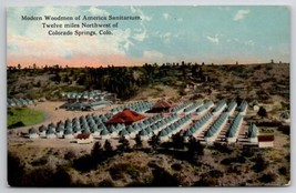 Colorado Springs Modern Woodman of America Sanitarium Postcard H21 - £4.68 GBP