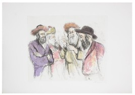 &quot; Torah #8&quot; Por Ira Moskowitz Firmado Litografía Le De 120 Ancho / COA 20.5 X - £500.66 GBP