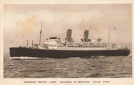Ship Postcard Ocean Liner Canadian Pacific Liner Duchess of Richmond H42 - £3.32 GBP