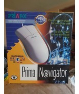 Vintage Primax Prima Navigator PS/2 Mouse NoS! Rare HTF! - £30.39 GBP