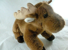 Vintage Dakin Miles The Moose Plush 1993 Stuffed Animal Toy 14&quot; - £11.14 GBP