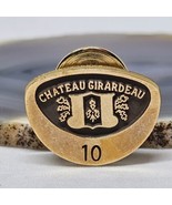 Chateau Girardeau 1/10-10K Gold Plated Lapel Pin - £10.27 GBP