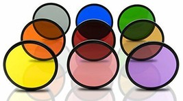 Opteka 72mm 9-Piece HD Multicoated Solid Color Special Effect Filter Kit... - $52.24