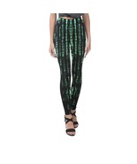 Matrix Computer Coding Full Print Leggings (XS, S, M, L, XL, 2XL, 3XL) - $44.81 CAD