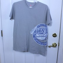 Moon Pie Moonshine Haynes XL T-Shirt Grey Graphic Moonpie with Kick - $14.00