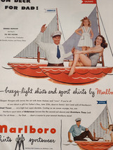 1948 Original Esquire Art Ads Marlboro Mens Sportswear Revere Movie Cameras - £5.17 GBP