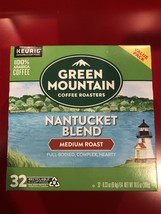 GREEN MOUNTAIN COFFEE ROASTERS NANTUCKET BLEND SINGLE SV MEDIUM ROAST KC... - $21.92