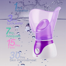 Facial Face Steamer Machine Pores Cleanser Mist Steam Sprayer Spa Sauna ... - £29.62 GBP