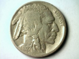 1927 Buffalo Nickel Fine F Nice Original Coin From Bobs Coins Fast 99c Shipment - £3.20 GBP