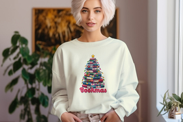 Bookmas Sweater, Xmas Sweater, Holiday Sweater, Books Lovers, Book Chris... - $18.45+