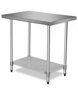 24 x 36 Inch Stainless Steel Commercial Kitchen Food Prep Table - Color:... - $5,099.16 MXN