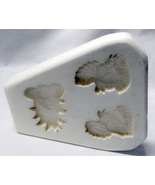 Ceramic Mold Thanksgiving Fall Magnets 1984 Dana&#39;s Molds Applique D-99 M... - $10.00