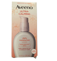 Aveeno Ultra-Calming Daily Moisturizer Sunscreen SPF 15, 4.0 fl oz, 01/2024 - $69.99