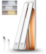 COLLINETS 15" LED Cabinet Light with Motion &amp; Light Sensor, Pack of 2 Re... - $229.00