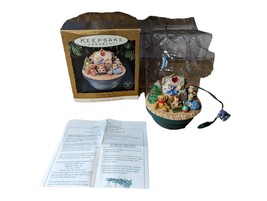 Vintage Hallmark Keepsake Ornament Victorian Toy Box 1995 Music Light - £11.66 GBP