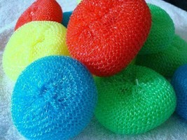 Cleaning Plastic Cleaning Scrubber Kitchen Dish Pot Pan Washing NYLON Ja... - $8.42