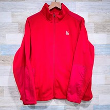 Chick Fil A Fleece Full Zip Jacket Red Team Oobe Employee Uniform Size X... - $49.49