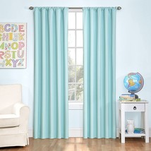 For A Bedroom Or Nursery, Eclipse Blackout Thermal Rod Pocket Window Curtain (1 - $30.99