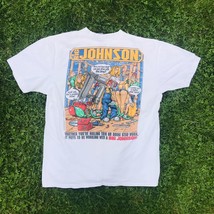 Vintage 90’s Big Johnson Construction Company Single Stitch Shirt Mens Large USA - £31.03 GBP