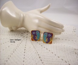 Laurel Burch Pharaohs Daughter Earrings (#E236) - $70.00