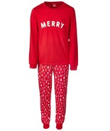 allbrand365 designer Little &amp; Big Kids 2-Pieces Merry Pajama Set,Merry R... - £28.28 GBP