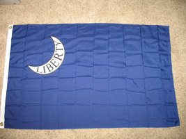 3X5 Fort Moultrie Liberty Crescent Moon Letter Flag 3&#39;X5&#39; Banner - £9.67 GBP